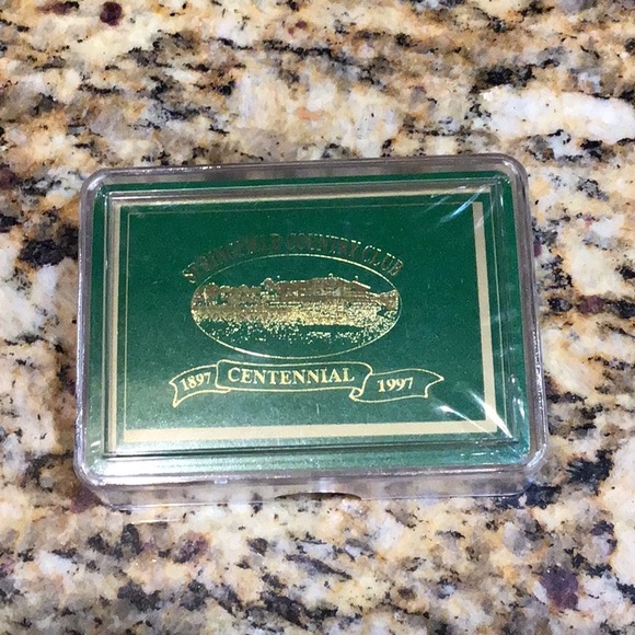 Springfield Country Club playing bards, sealed - Picture 3 of 3